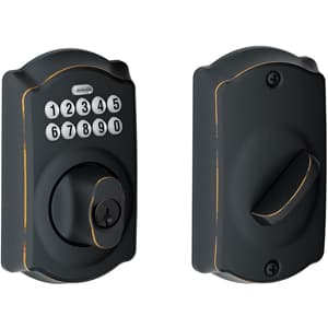 Schlage 09723009827 BE365VCAM716 Camelot Keypad Deadbolt